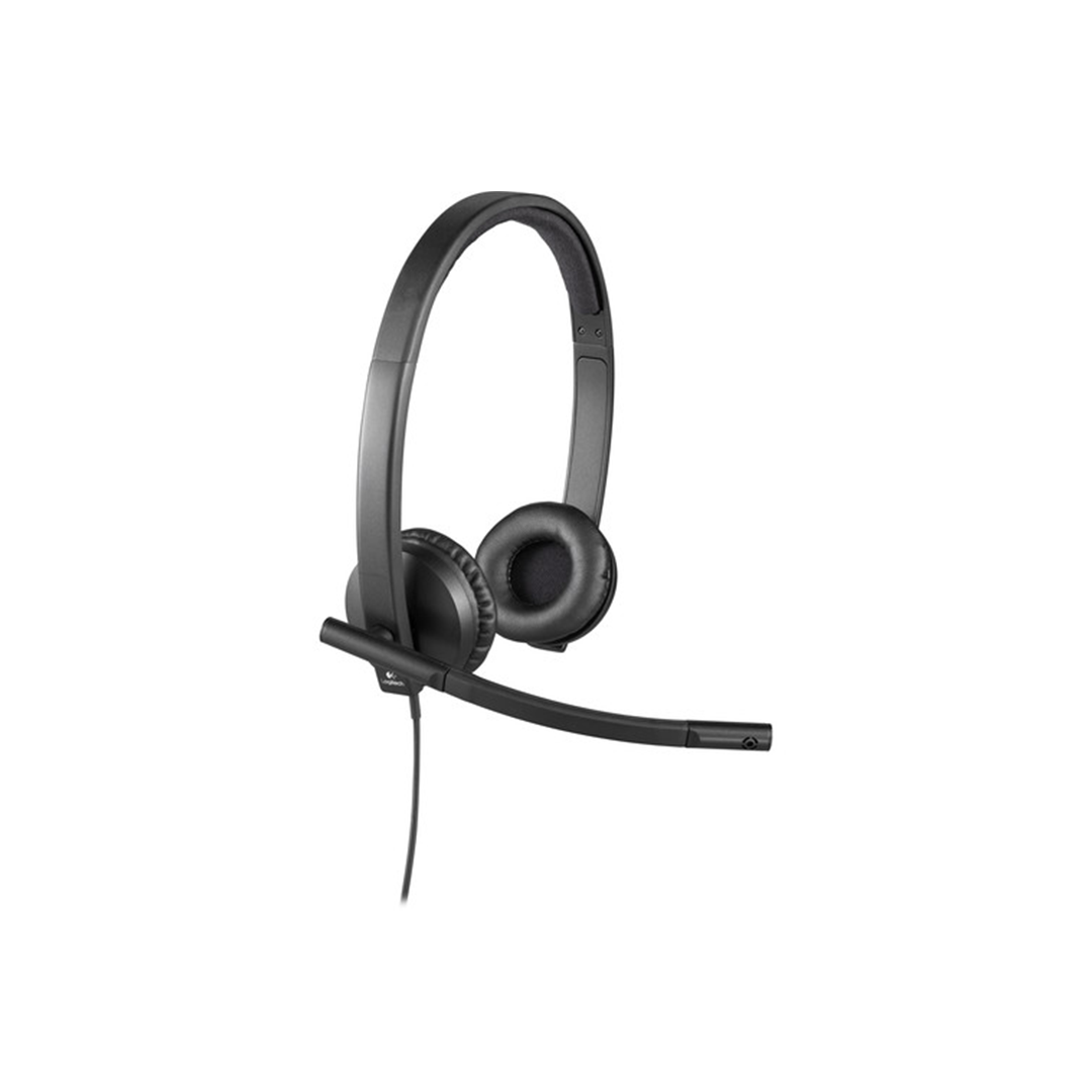 Logitech H570e Wired USB Stereo Headset in Qatar Logitech H570e Wired USB Stereo Headset in Qatar
